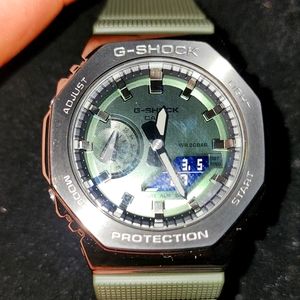 Casino G-Shock Classic Grey Resin Strap